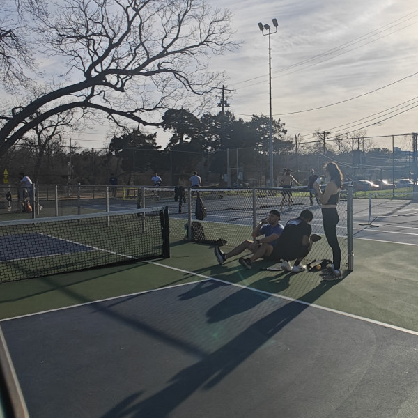 Weekend pickleball tournament at Zeta House